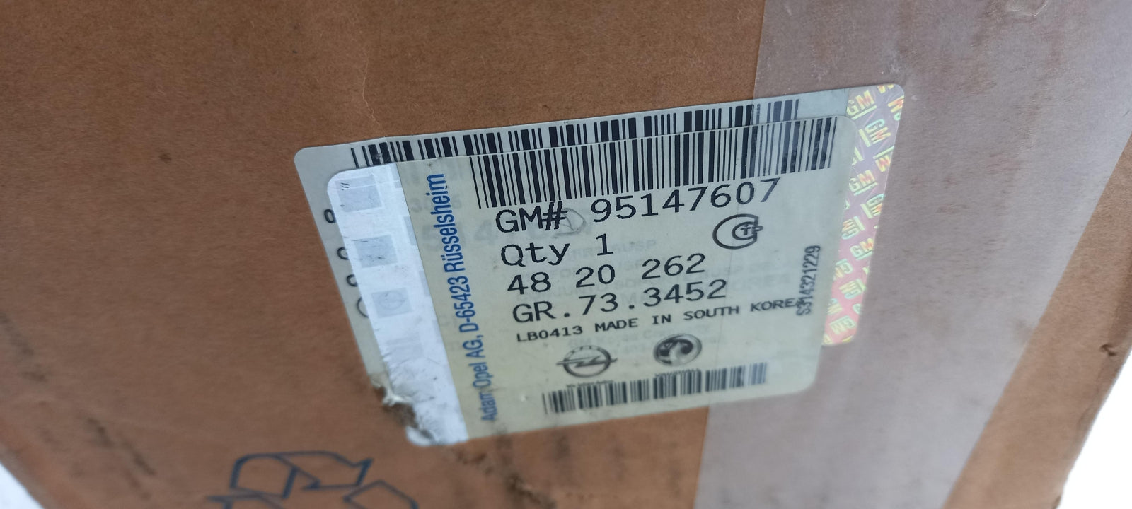 Original OPEL Antara Stoßdämpfer vorne links 95147607