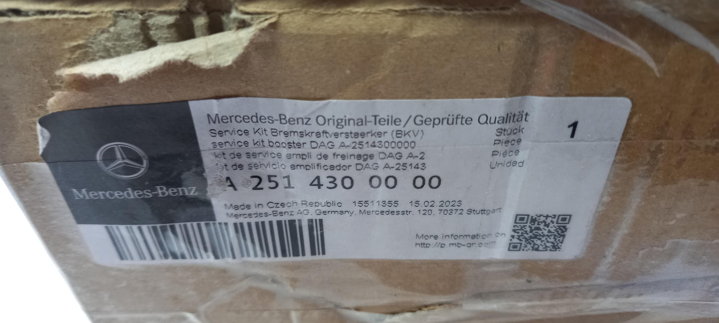 Original  MERCEDES-BENZ R W251 ML W164 Bremskraftverstärker A2514300000