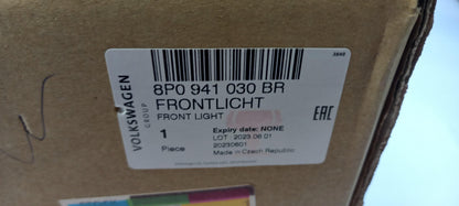 Original AUDI A3 8P 2008-2013 Scheinwerfer Rechts 8P0941030BR