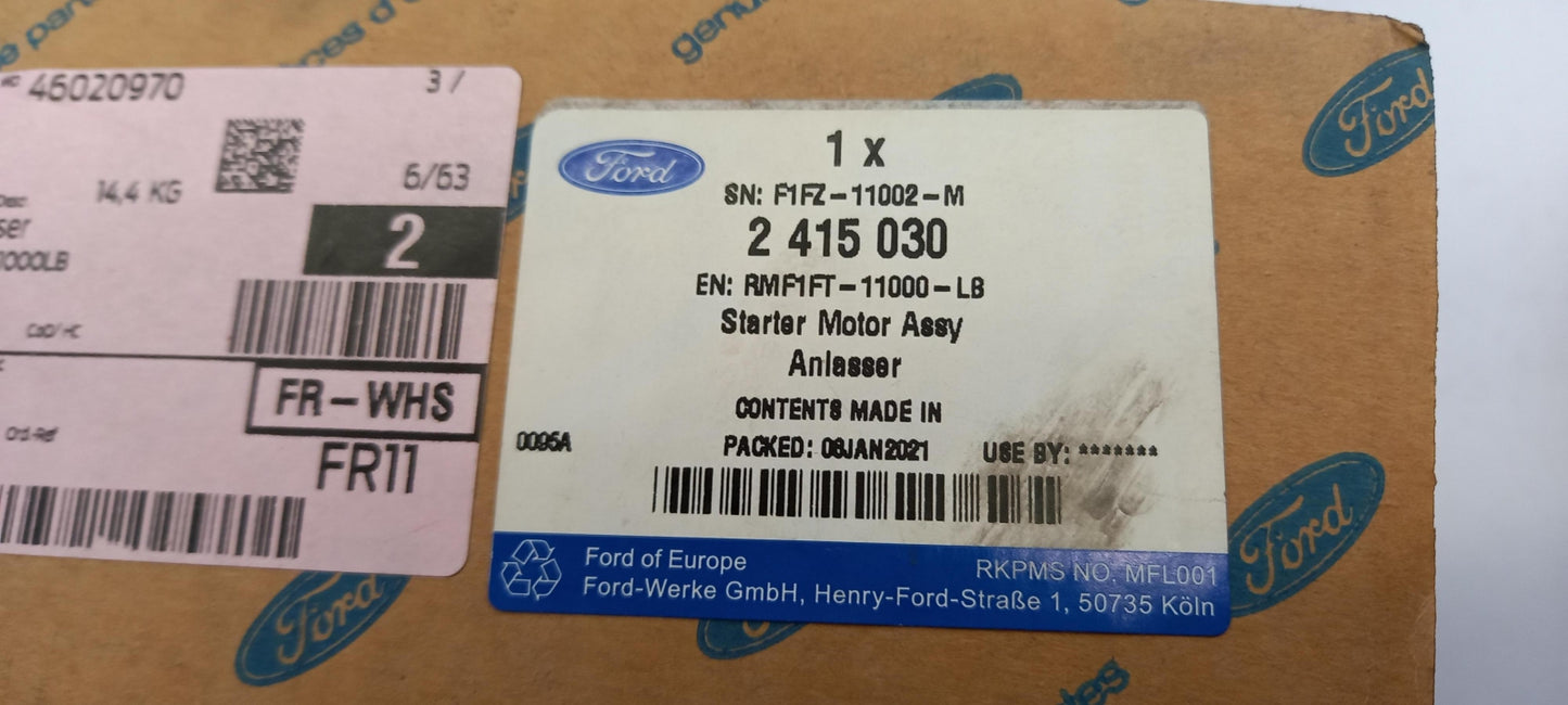 Original OE FORD Anlasser 2415030