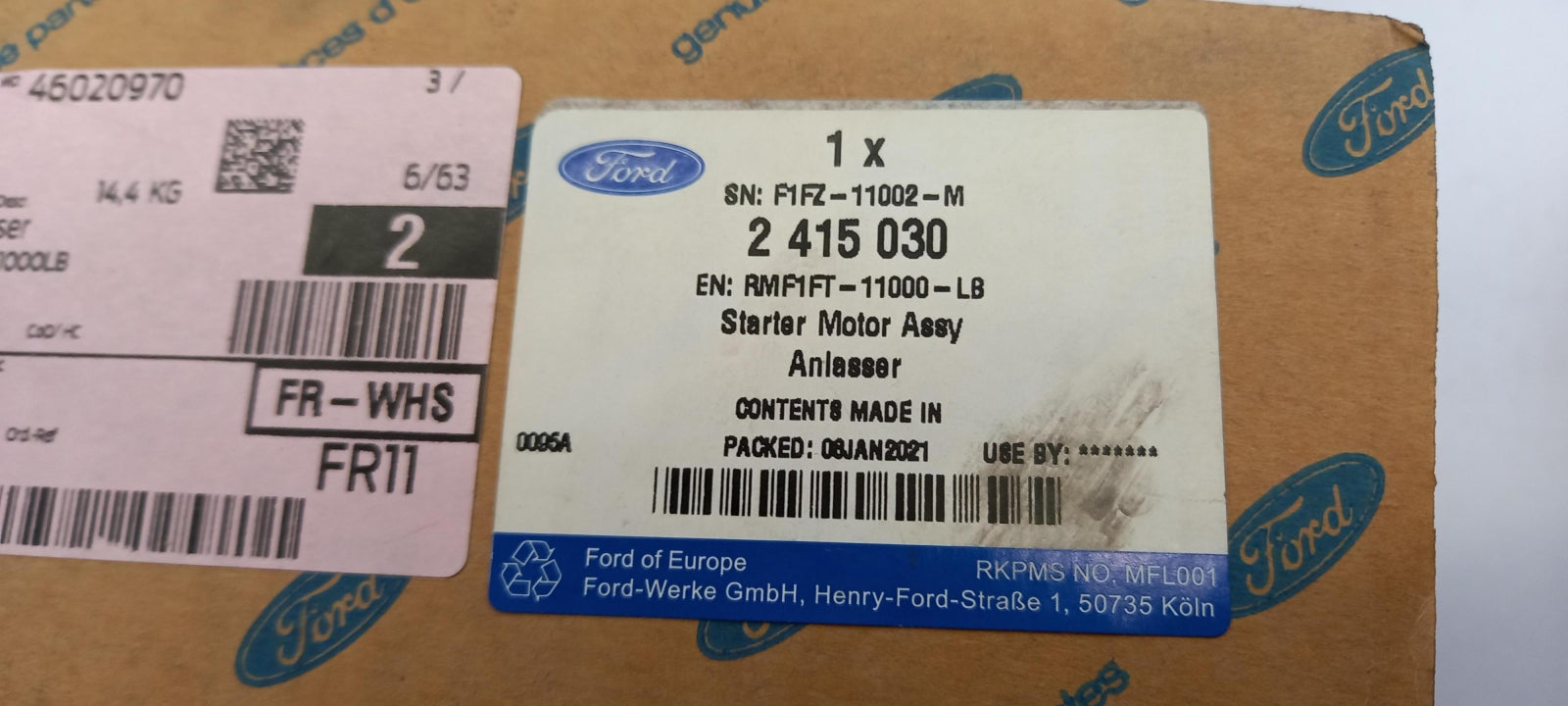 Original OE FORD Anlasser 2415030
