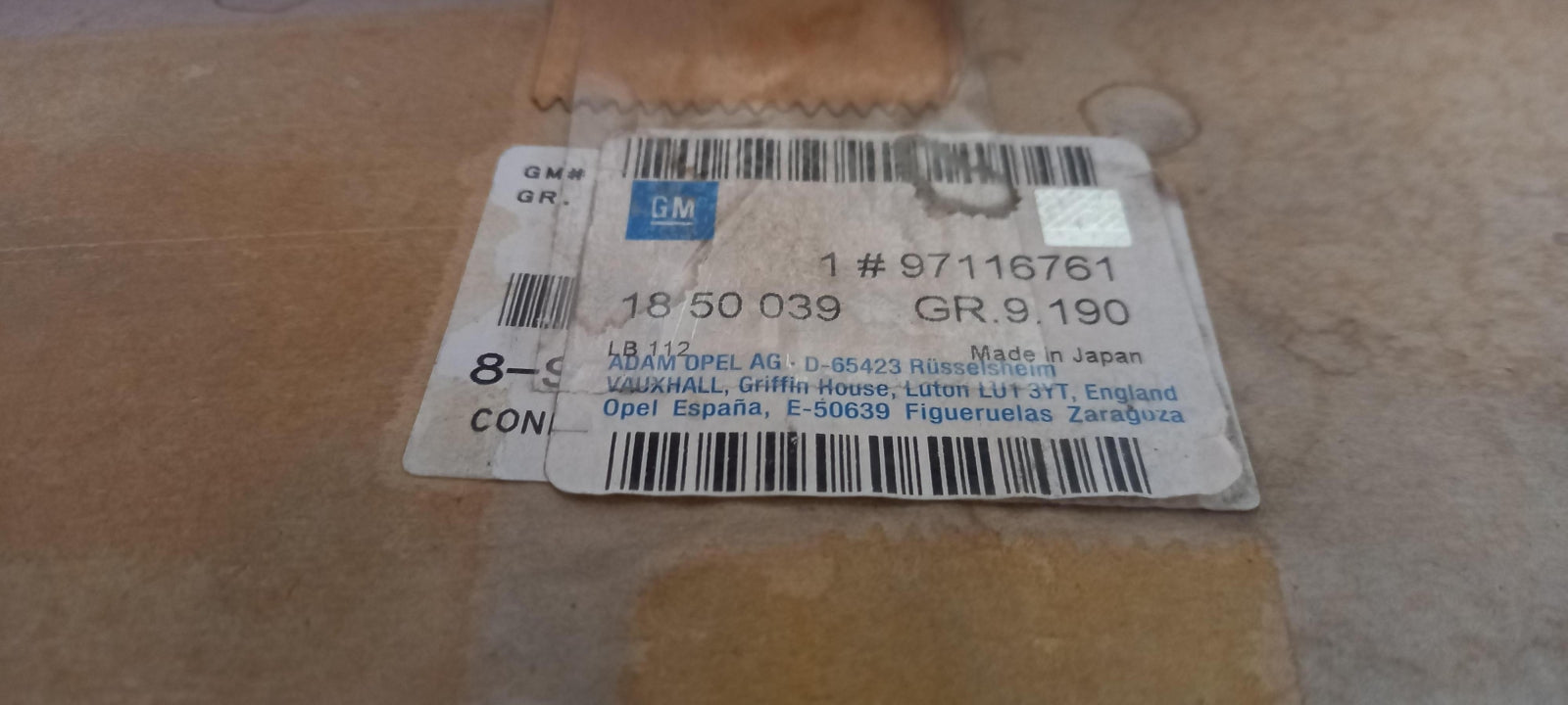 Original OPEL Monterey (M92) 3.2l Klimakondensator 97116761