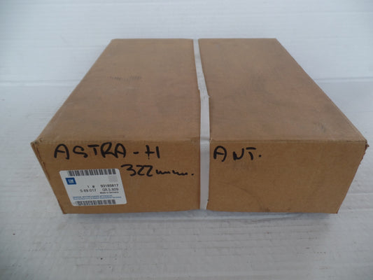 Original OPEL Astra-H Zafira-B Bremsscheiben belüftet 28x322mm Vorne 93185817