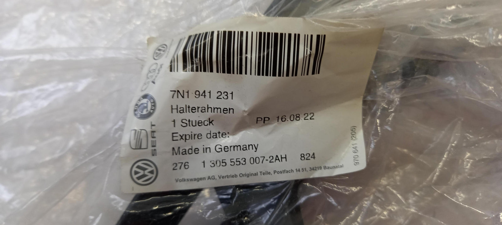 Original OE Volkswagen Scheinwerfer Halterung 7N1941231