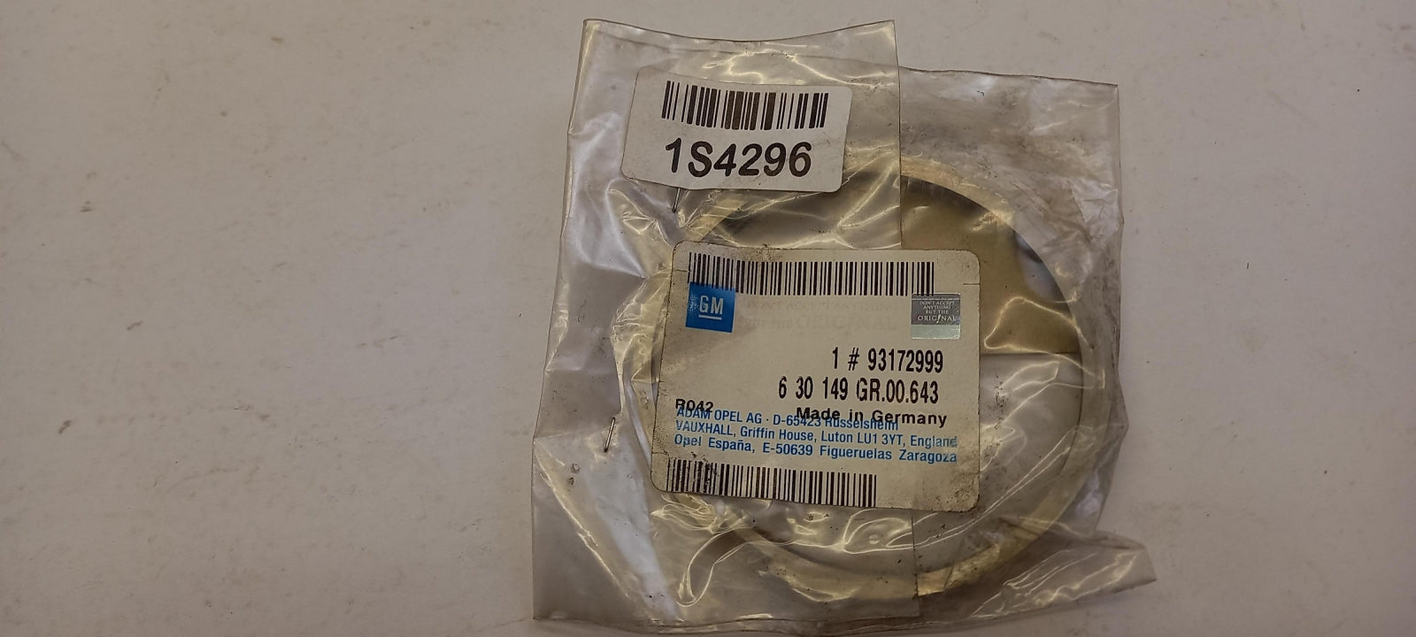 Original OPEL Astra-G Vectra-C Zafira-A Kolbenringsatz 2.0DTi 2.0 93172999