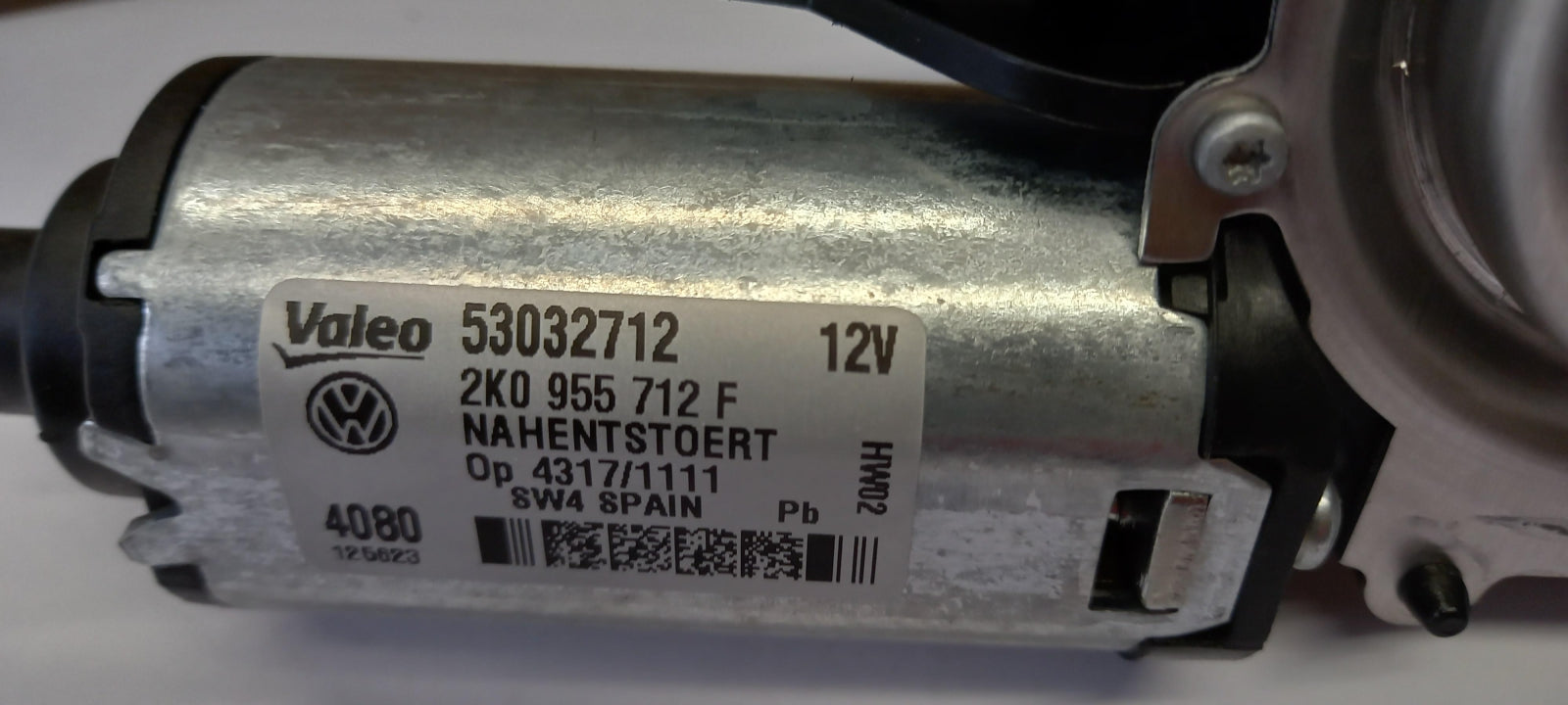 Original VW Caddy 2C 2K 04-15 Wischermotor hinten 2K0955712F