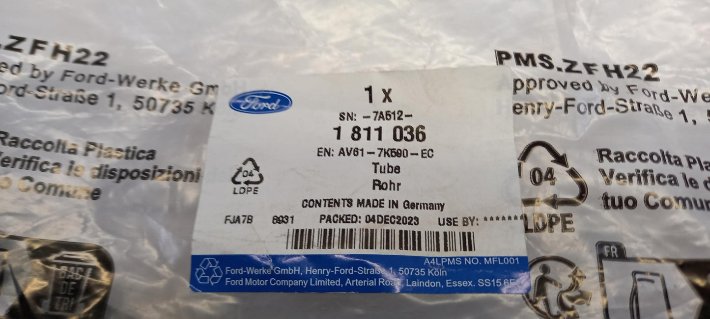 Original OE FORD Kupplungsschlauch 1811036