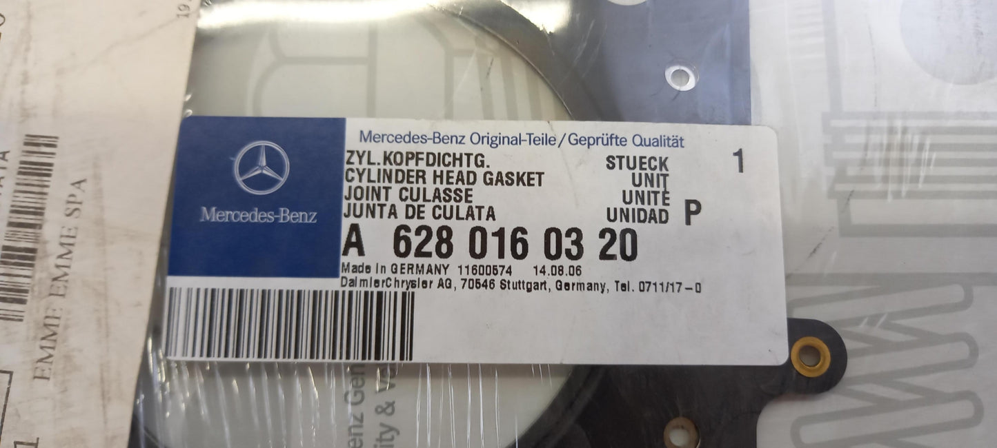 Original MERCEDES-BENZ ML G E S-Klasse Zylinderkopfdichtung A6280160320