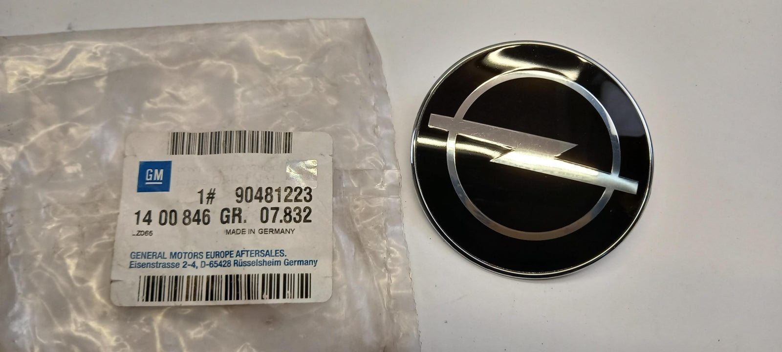 Original OE OPEL Kühleremblem 90481223