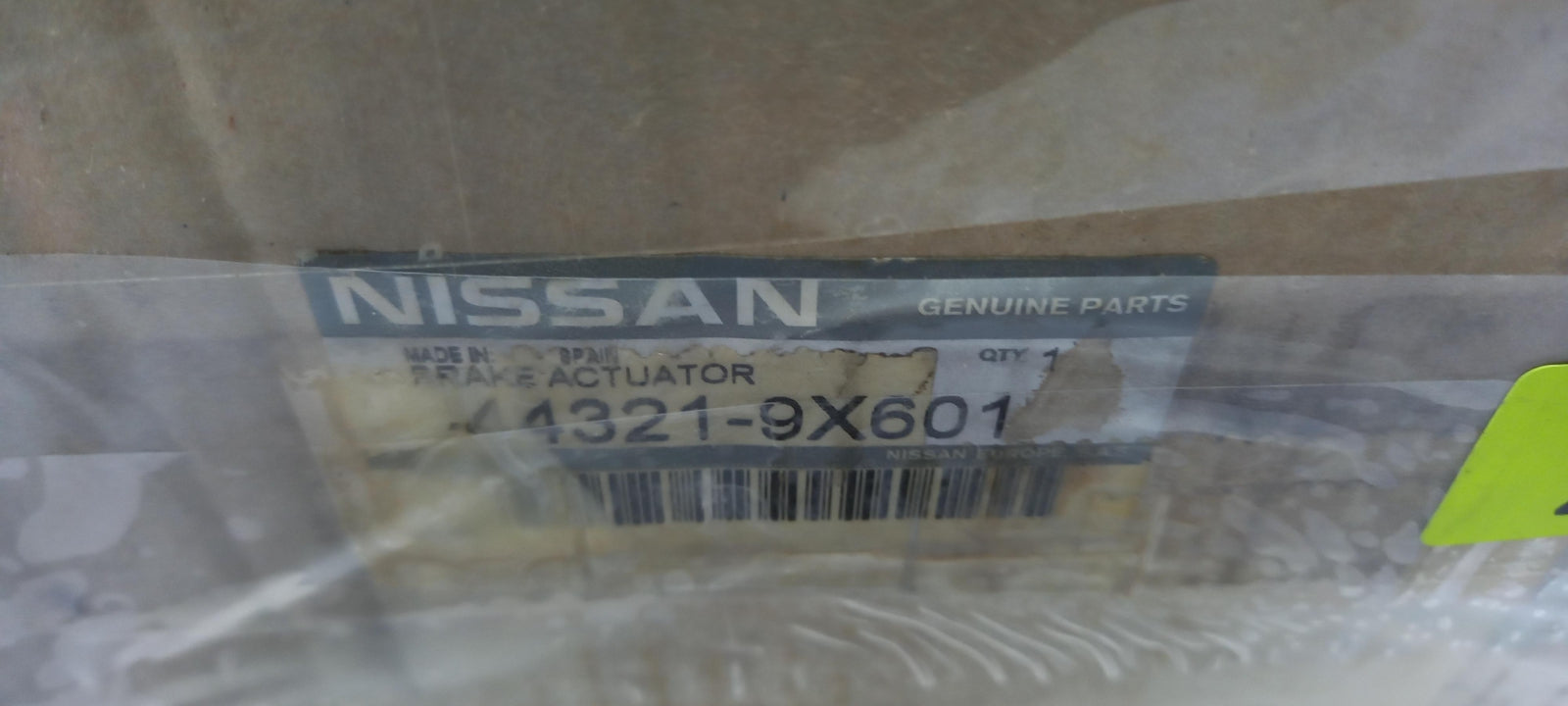 Original OE NISSAN Membranbremszylinder 443219X601