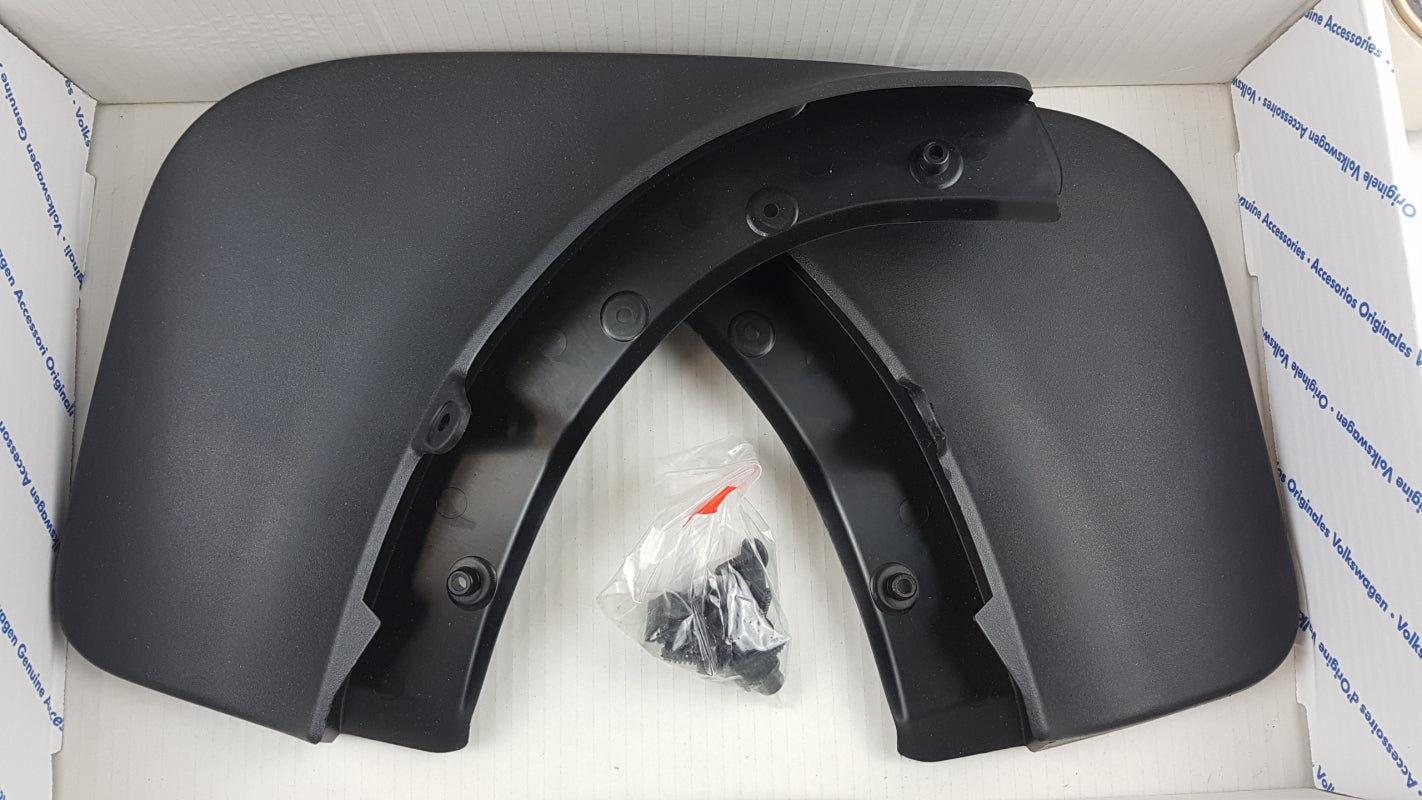 Original VOLKSWAGEN Touareg II (7P) Schmutzfänger 2 Stuck Hinten 7P0075101