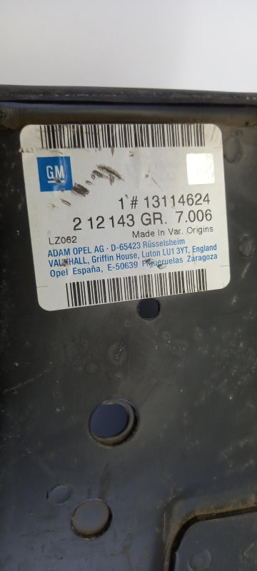Original OPEL Corsa-C Tigra-B Längsträger vorne links 13114624