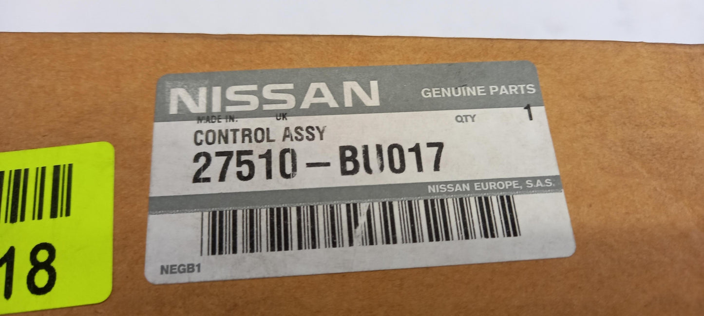 Original OE NISSAN Heizung Steuergerät 27510BU017