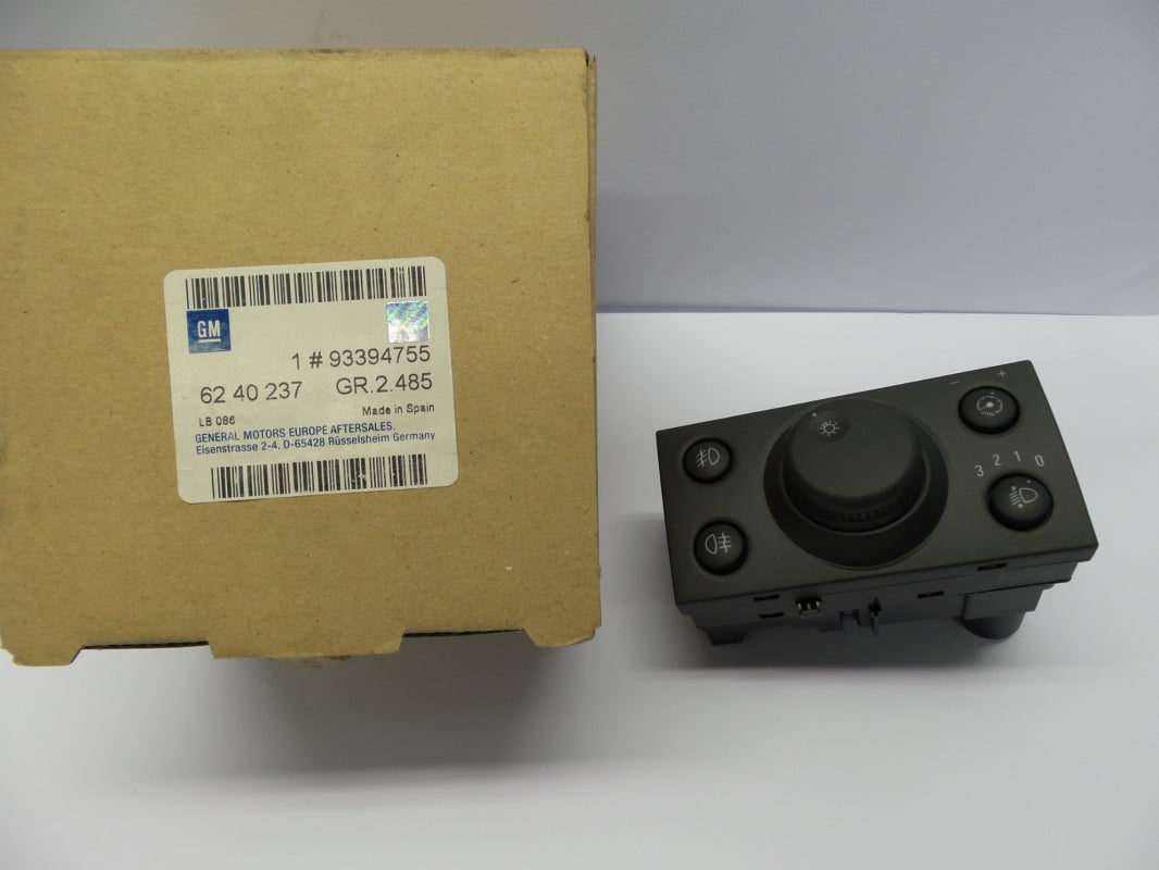 Original OPEL Meriva-A 2003-2010 Schalter Lichtschalter 93394755