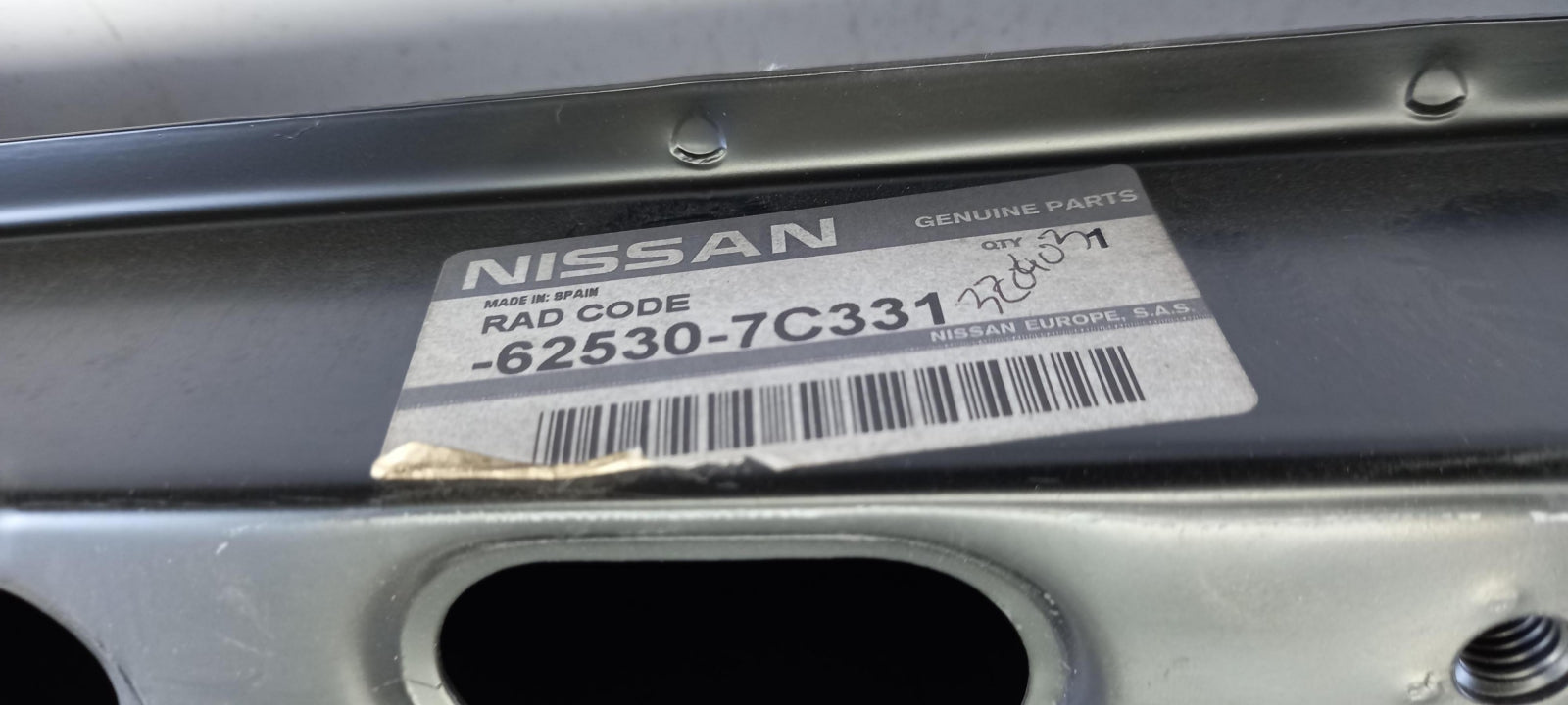 Original OE NISSAN Kühler Querträger 625307C331