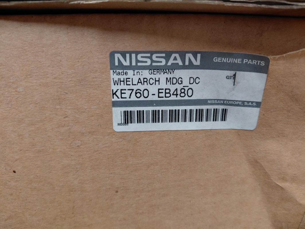 Original NISSAN Navara III 2004> Kotflügel Zierleisten Satz KE760EB480