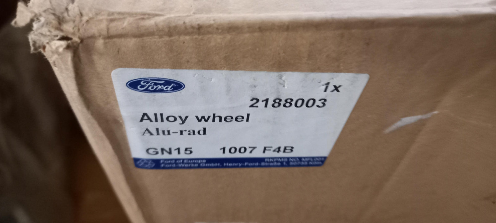 Original OE FORD Felge 2188003