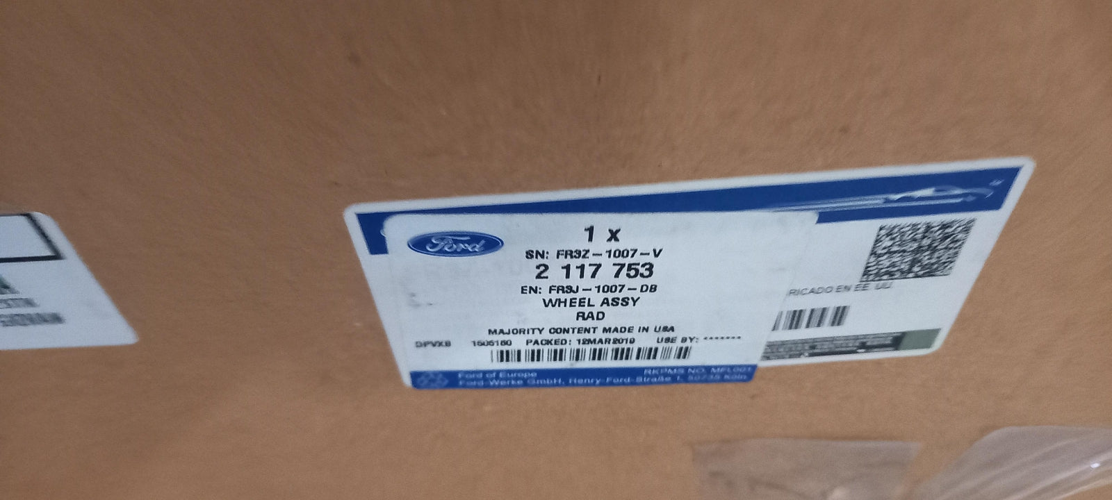 Original OE FORD Felge 2117753