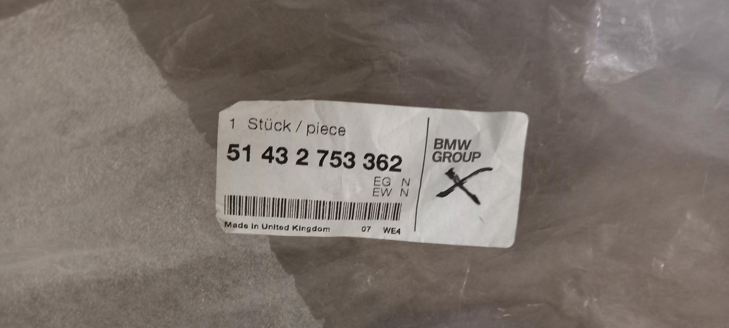 Original OE BMW Türschwelle Abdeckung 51432753362
