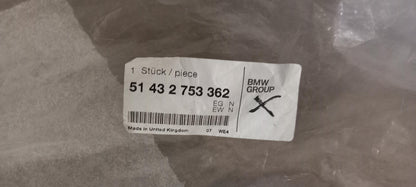 Original OE BMW Türschwelle Abdeckung 51432753362