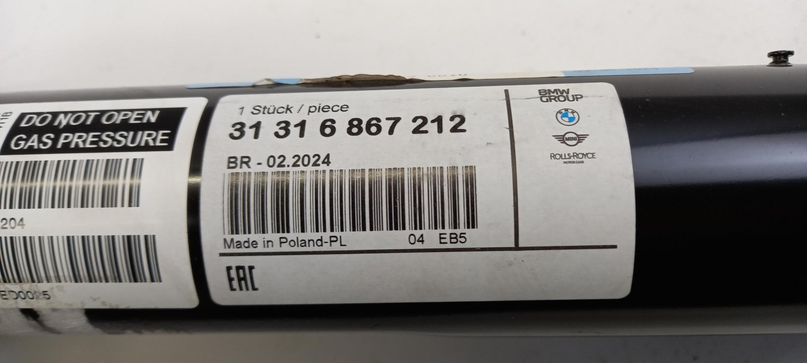 Original OE BMW Stoßdämpfer 31316867212