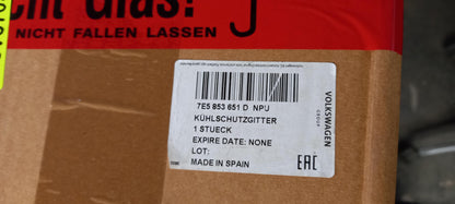 Original OE Volkswagen Kühlergitter 7E5853651DNPU