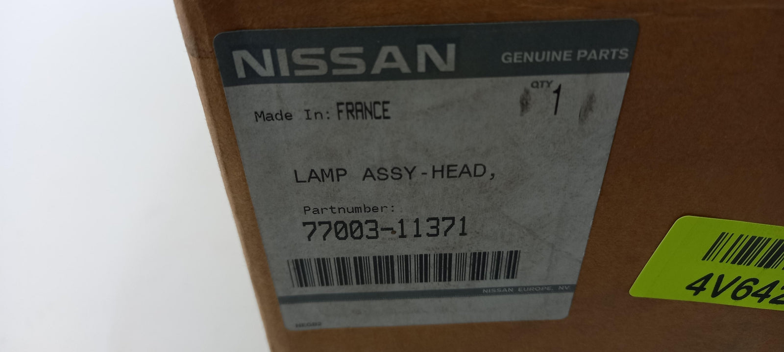 Original NISSAN Primastar (2001-2014) Scheinwerfer Vorne Links 7700311371