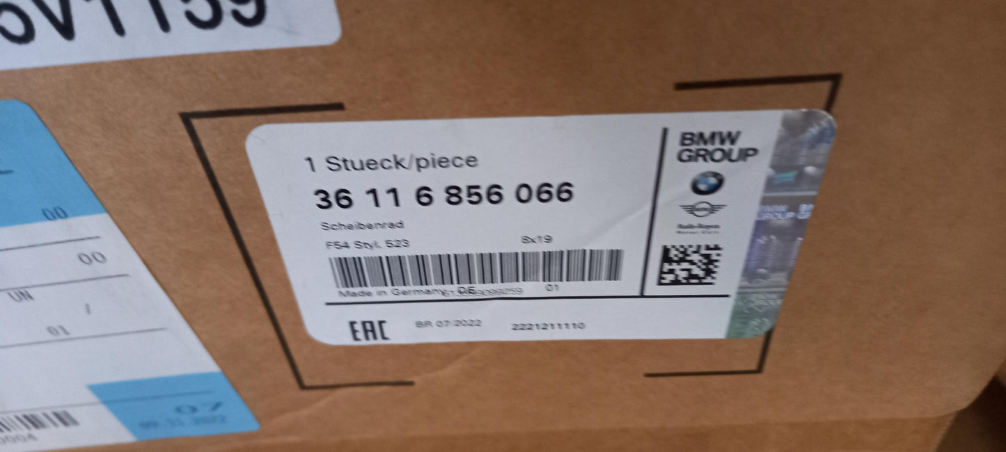 Original OE BMW Felge 36116856066