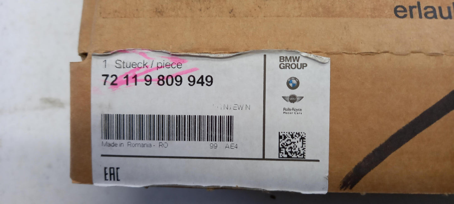 Original OE BMW Sicherheitsgurt Gurtstraffer 72119809949