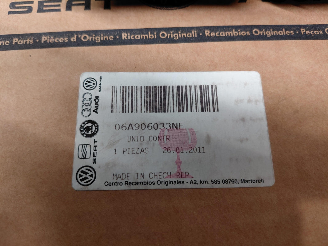 Original SEAT Altea -2015 Motorsteuergerät 06A906033NE