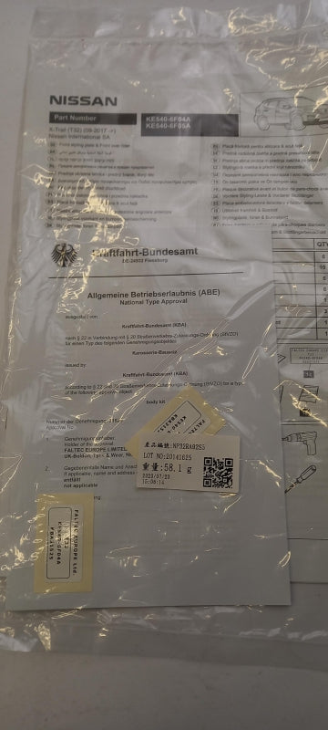 Original OE NISSAN Styling Kit KE5406F05A