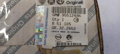 Original OPEL Combo-D 1.6 CDTi Abgasrückführungsventil 95512486