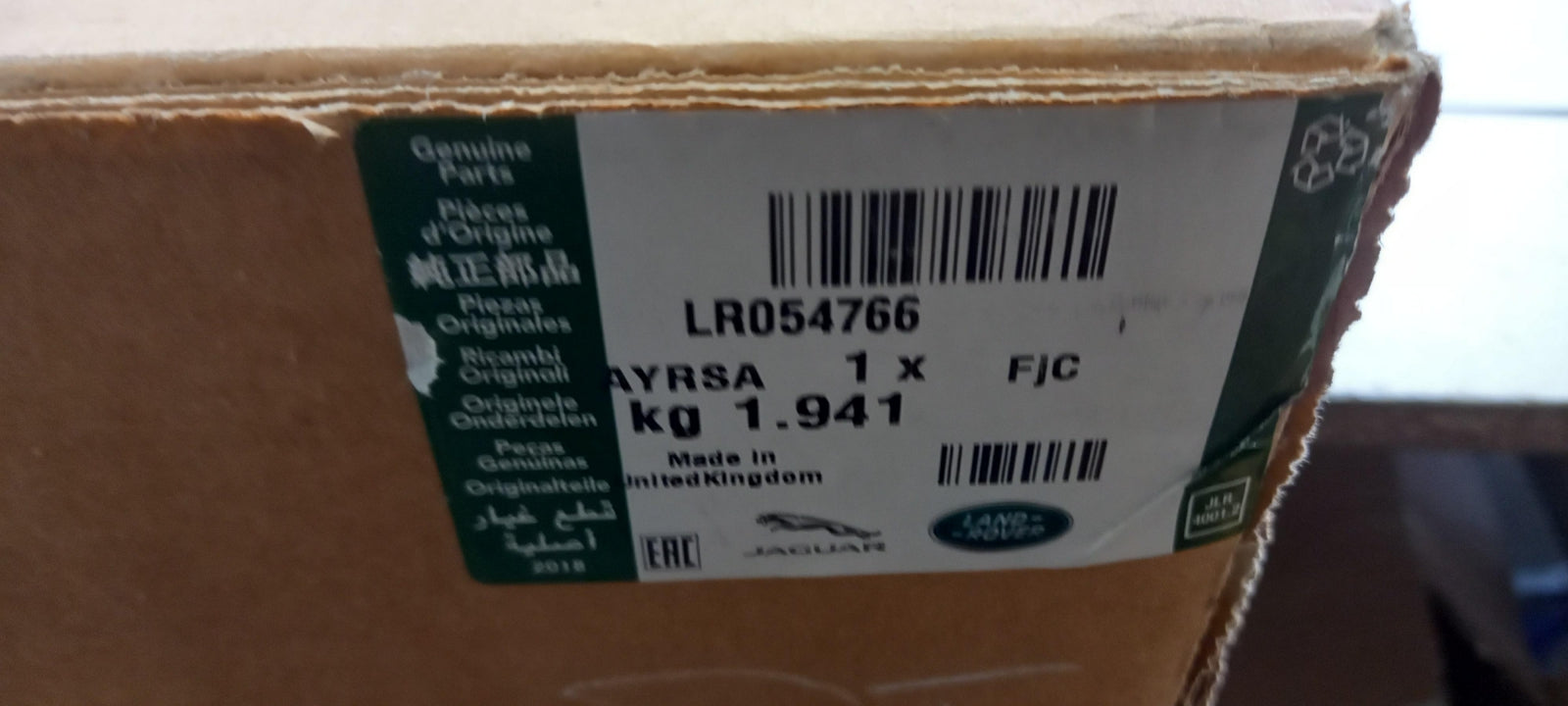 Original OE LAND ROVER Kühlergitter LR054766