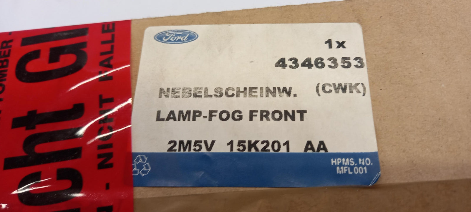 Original OE FORD Nebelscheinwerfer 4346353