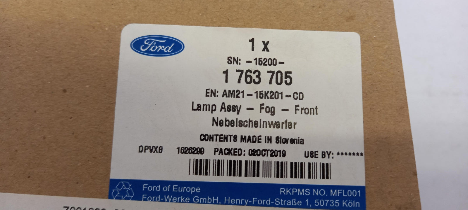 Original OE FORD Nebelscheinwerfer 1763705