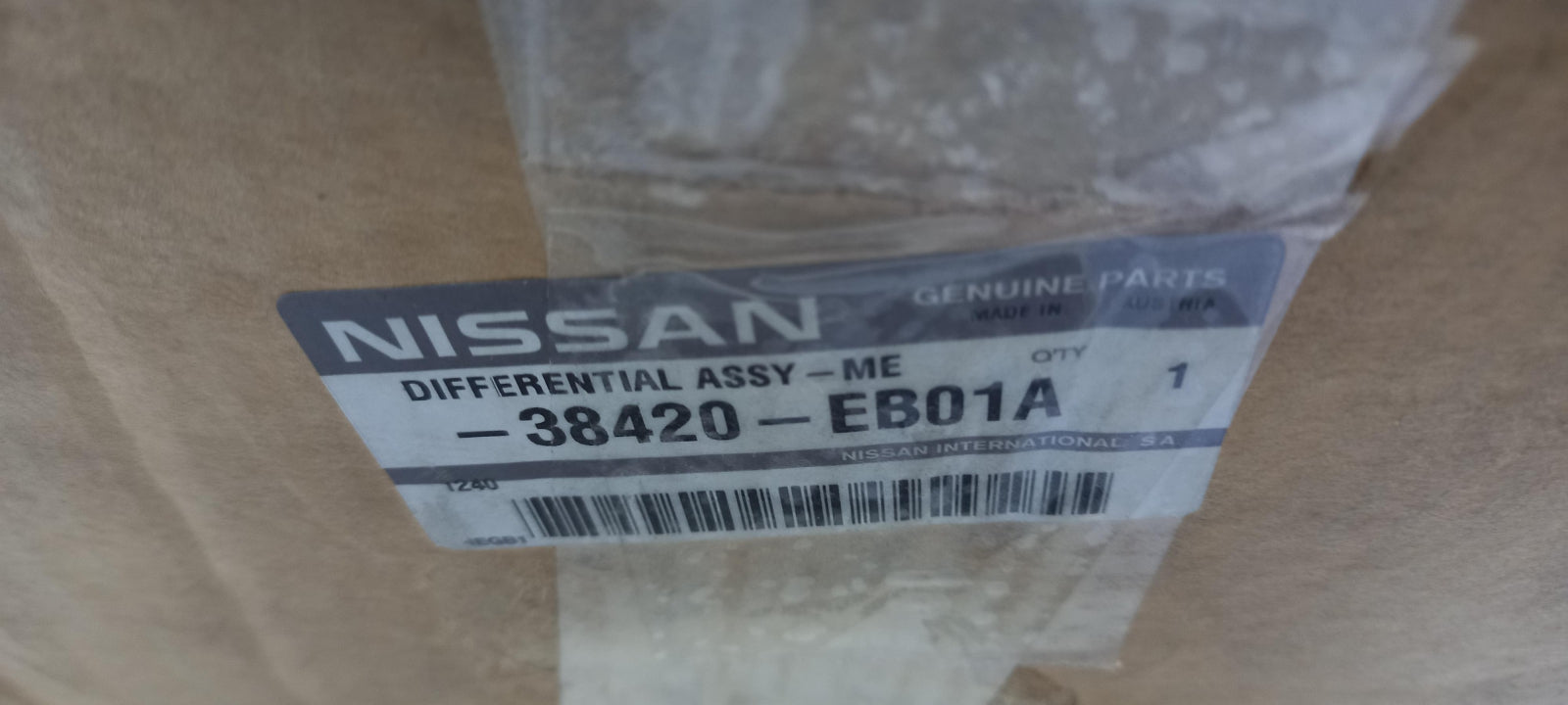 Original OE NISSAN Differential Zahnkranz 38420EB01A