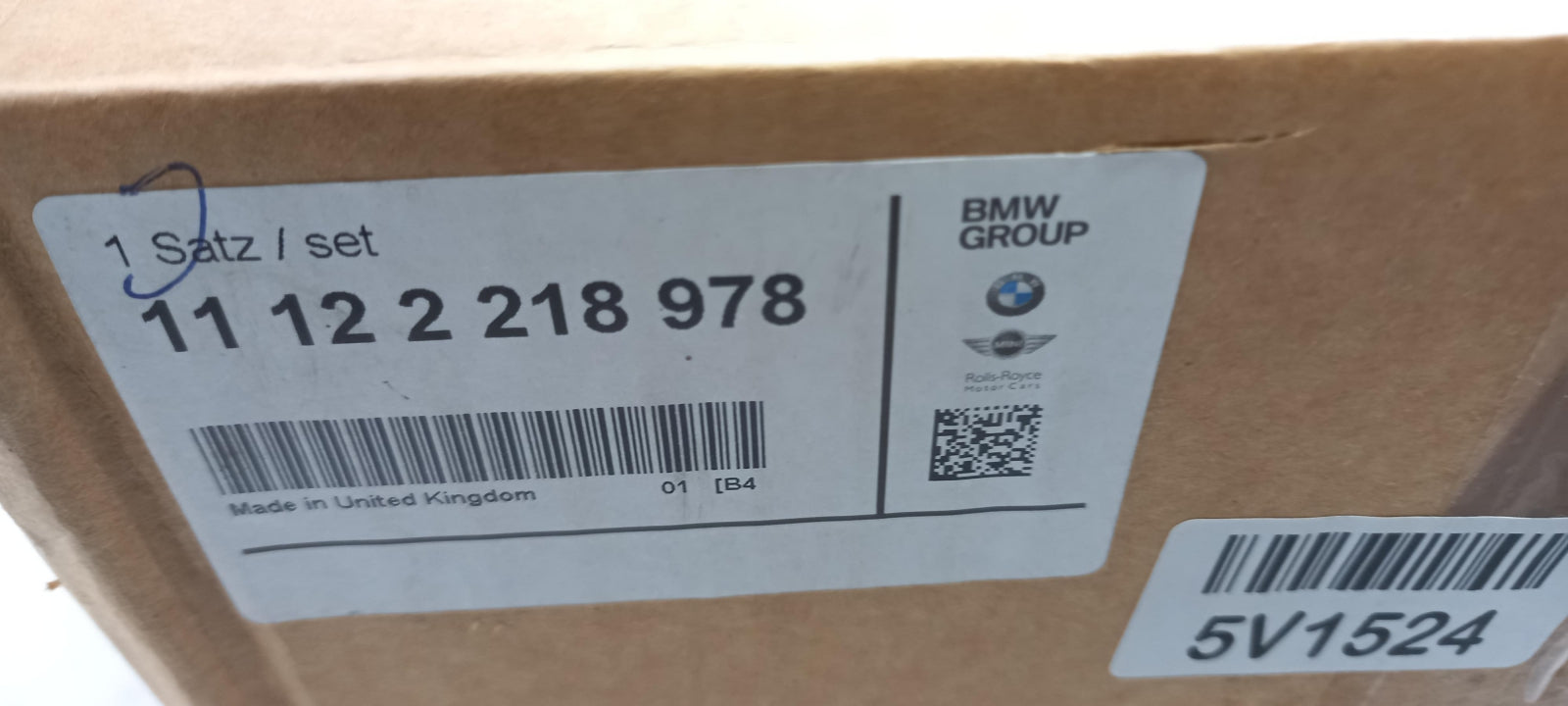 Original OE BMW Luftfilter Ansaugschlauch 11122218978