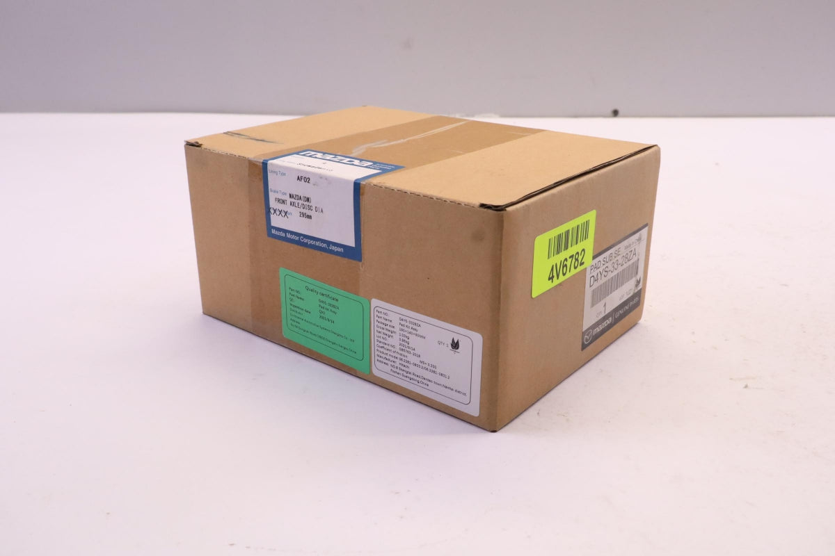 Original OE MAZDA Bremsbeläge D4YS3328ZA