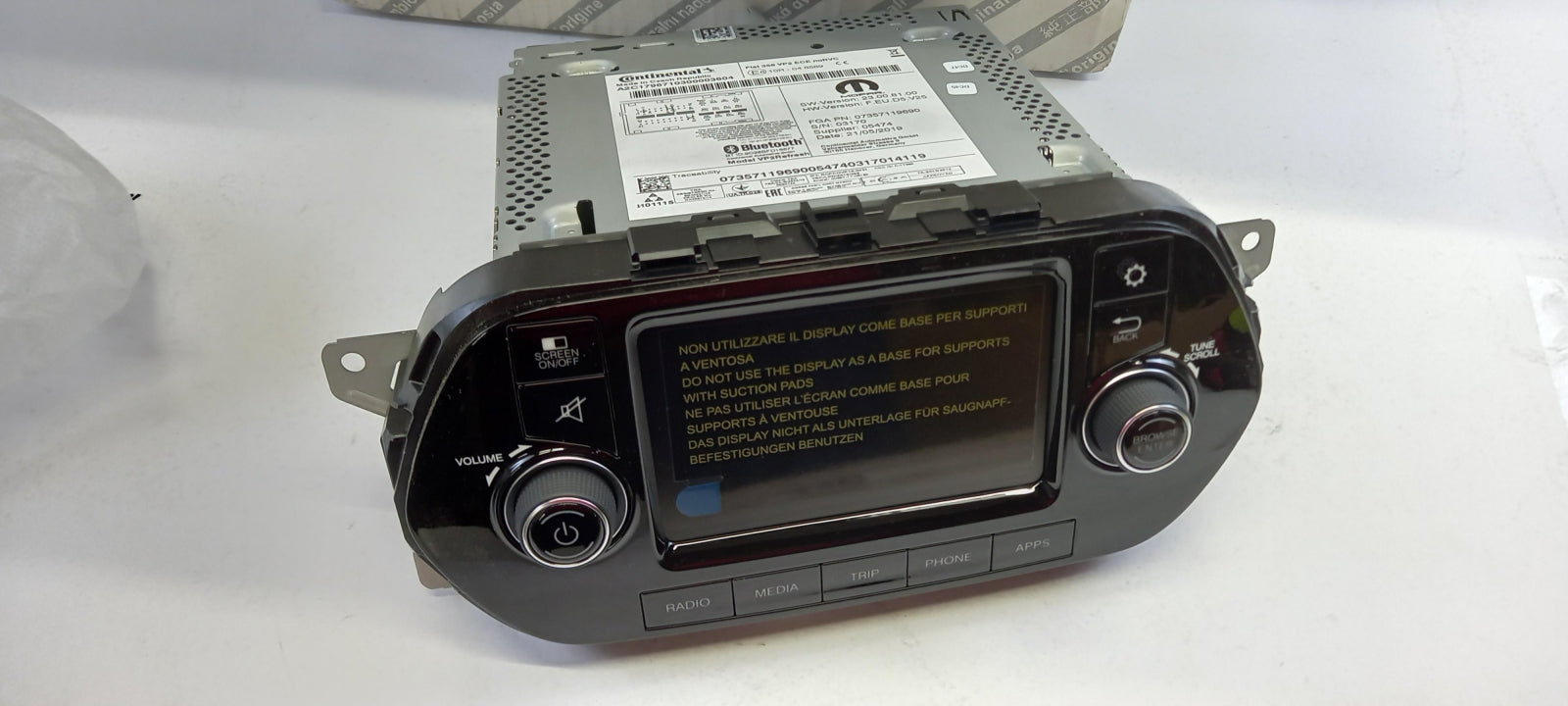 Original OE FIAT Multimedia Haupteinheit 735711969