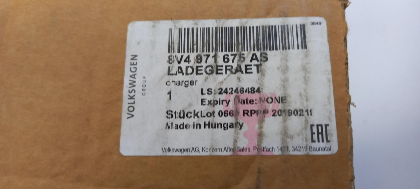 Original AUDI A3 A5 A6 A7 A8 Q5 Q6 Q7 Type 2 HV-Ladegerät 11kW 8V4971675AS