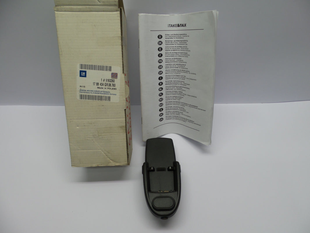Original OPEL Astra-H/G Zafira-B/A Agila-A Corsa-B/D/C Handyhalter 9163260