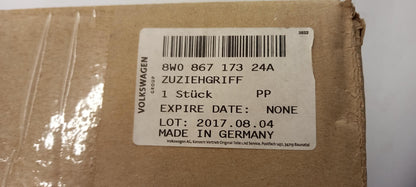 Original OE Volkswagen Innen Tür Haltegriff 8W086717324A