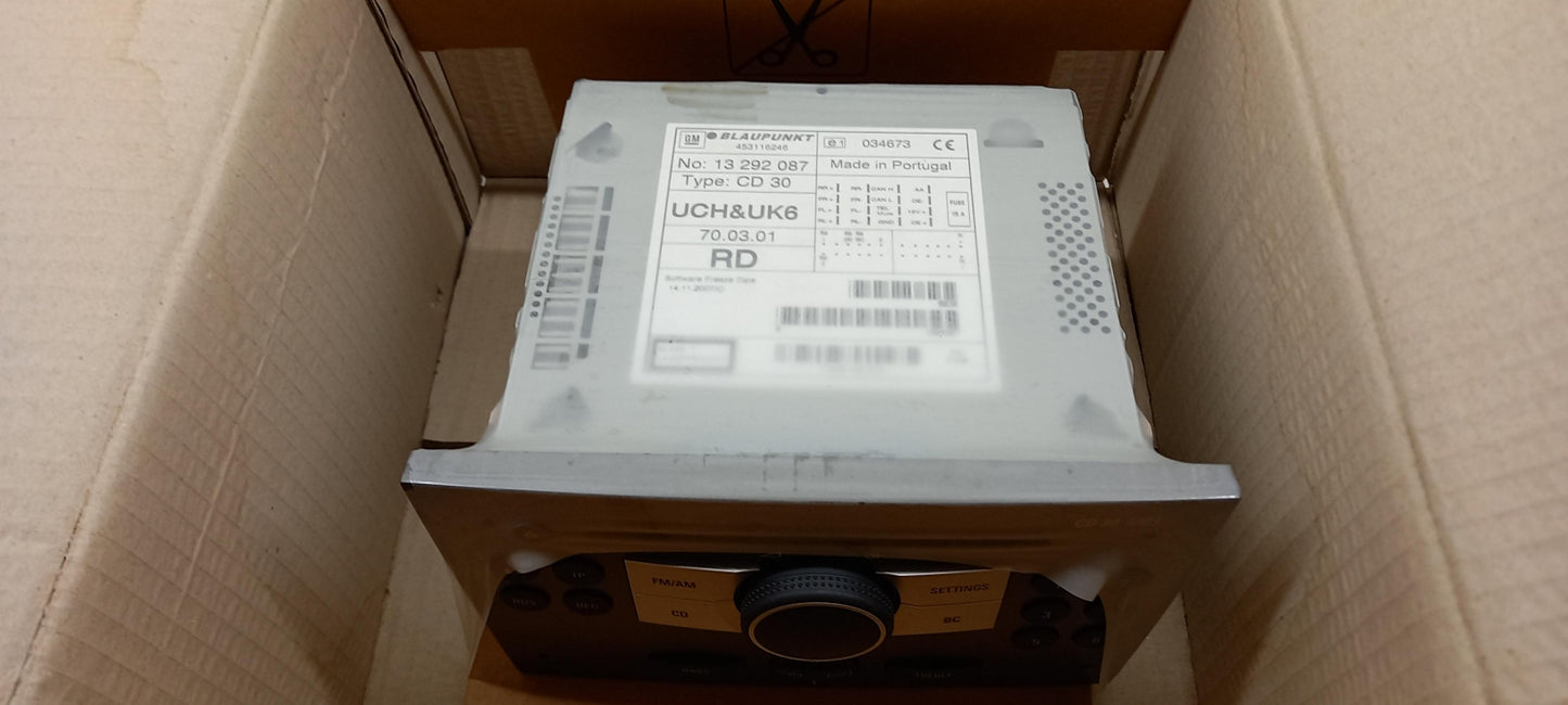 Original OPEL Meriva-A Signum Vectra-C Autoradio mit CD Haupteinheit 13292087