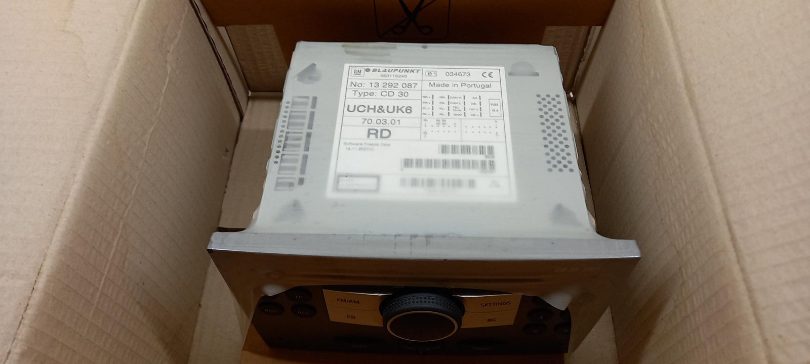 Original OPEL Meriva-A Signum Vectra-C Autoradio mit CD Haupteinheit 13292087