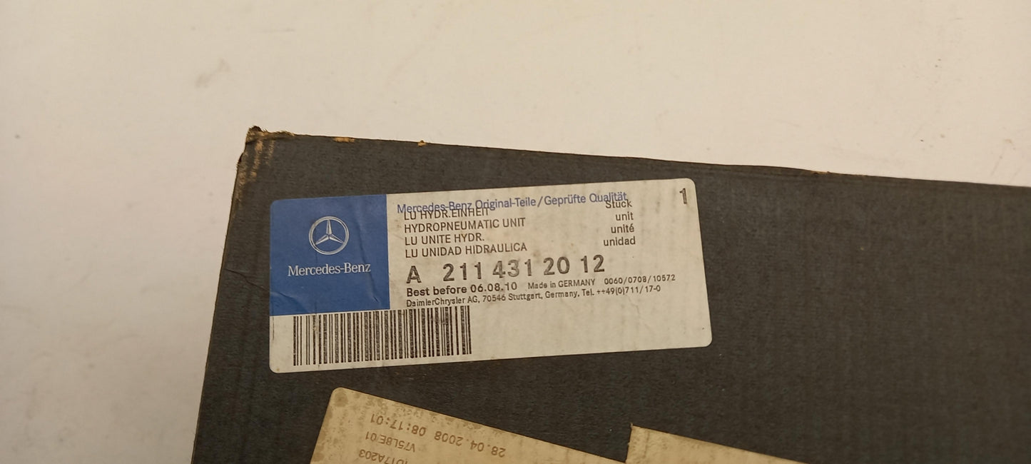Original MERCEDES-BENZ E CLS-Klasse Bremsanlage Hydraulikaggregat A2114312012