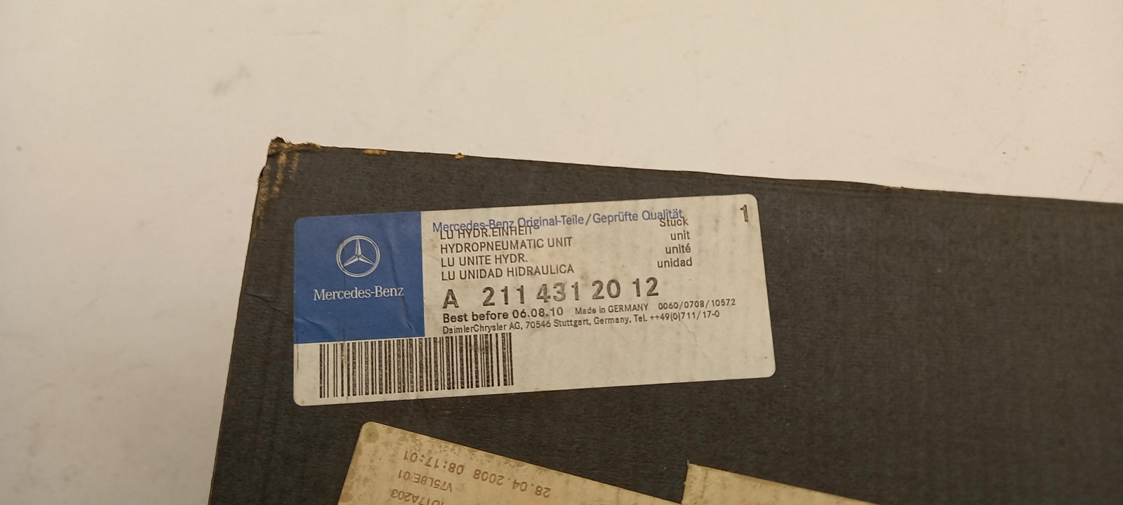 Original MERCEDES-BENZ E CLS-Klasse Bremsanlage Hydraulikaggregat A2114312012