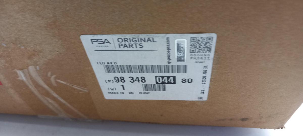 Original OE Peugeot Scheinwerfer 9834804480
