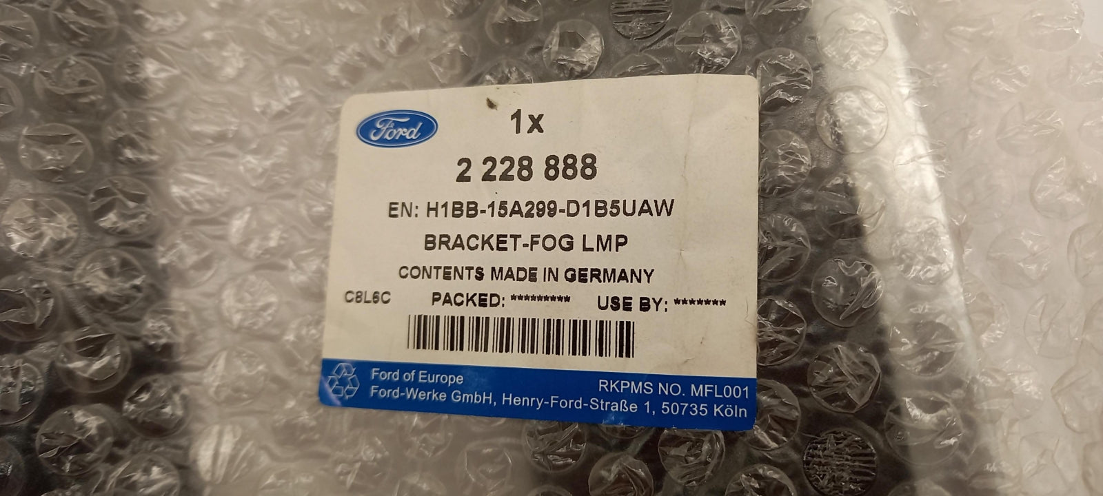 Original OE FORD Nebelscheinwerfer Abdeckung 2228888