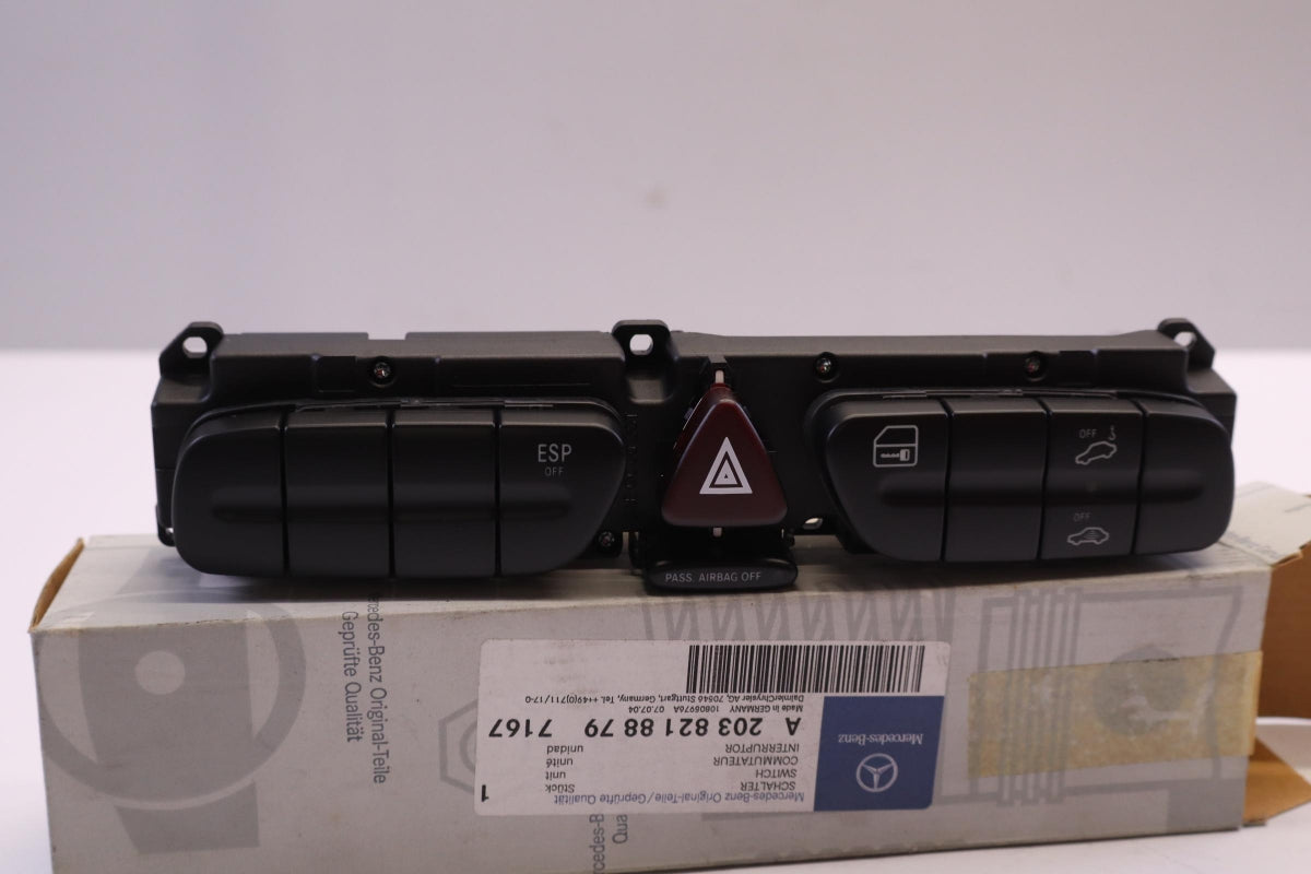 Original OE MERCEDES-BENZ Schaltereinheit A20382188797167