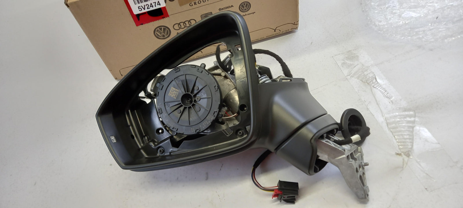 Original VW Tiguan II 2016- Außenspiegel Gehäuse Links Schwarz 5NB857507AJ9B9